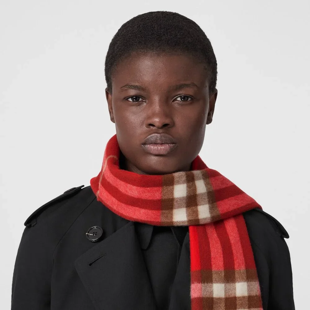 Burberry Cashmere Scarf + Box